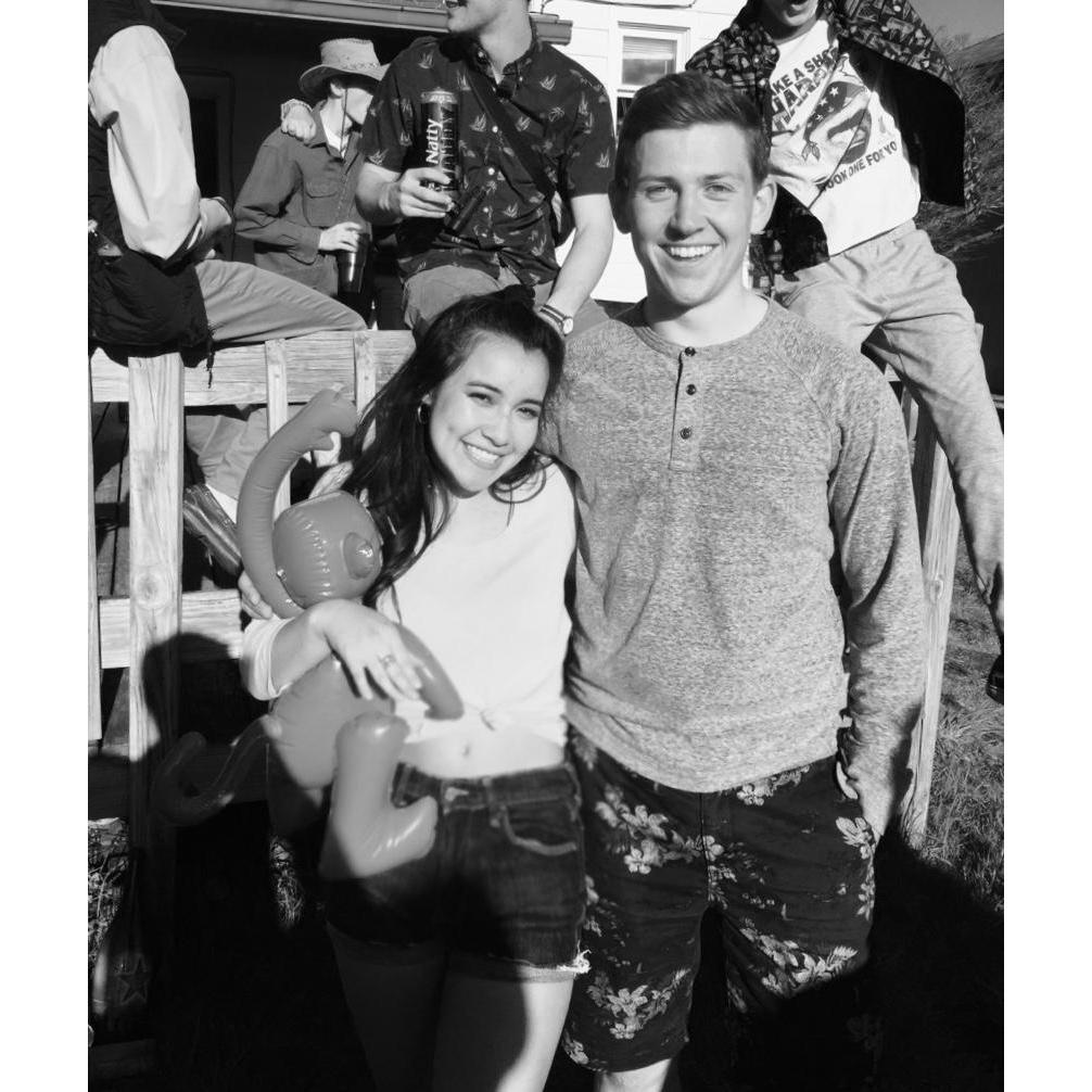 "The start of our friendship and our first photo together" (Hillsdale College, Fall 2018)