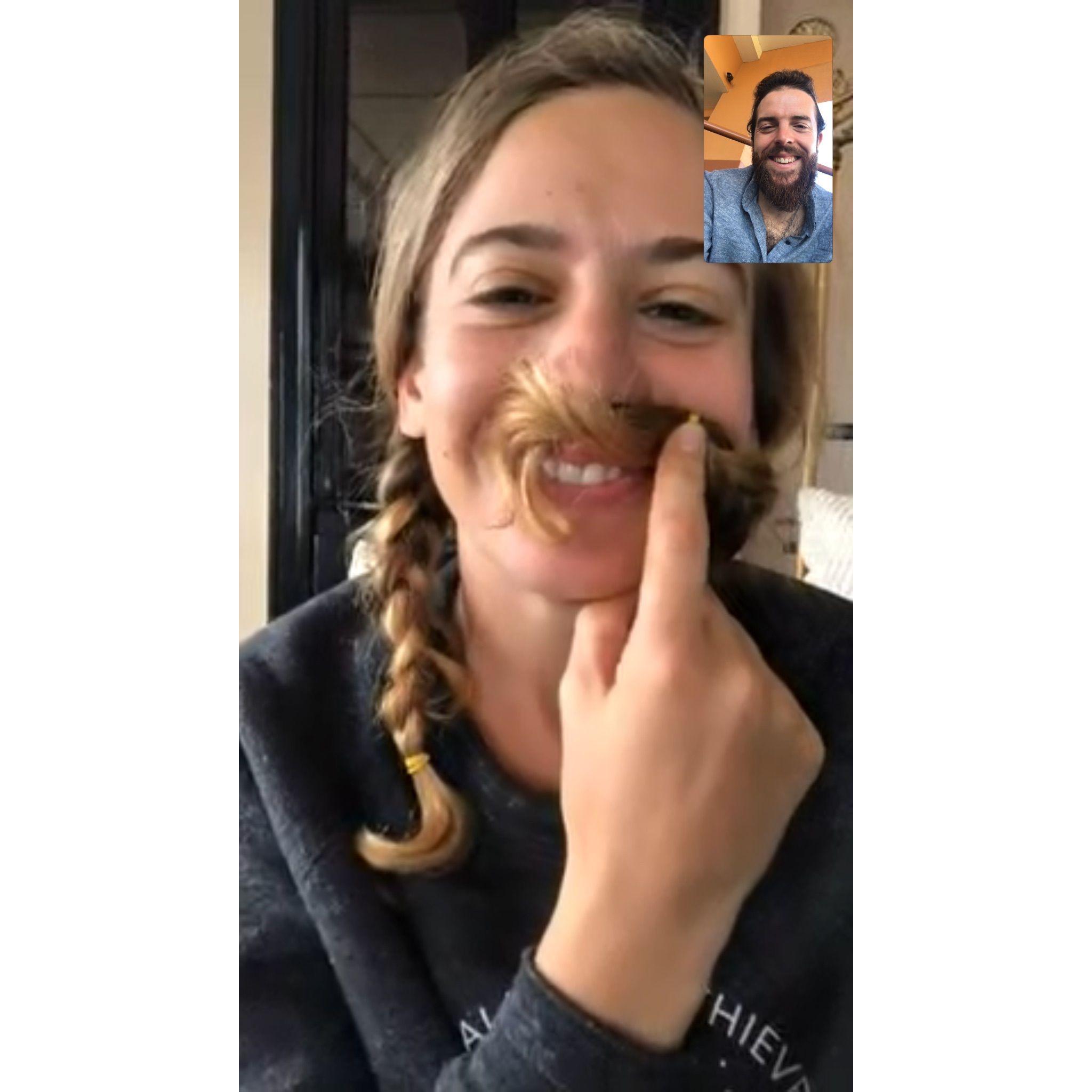 Our first photo together ever. We met on Orcas Island in mid-August at Doe Bay. The next 2 months were spent fallin' into young love over phone calls and Facetime. Eva moved to Maine in October.