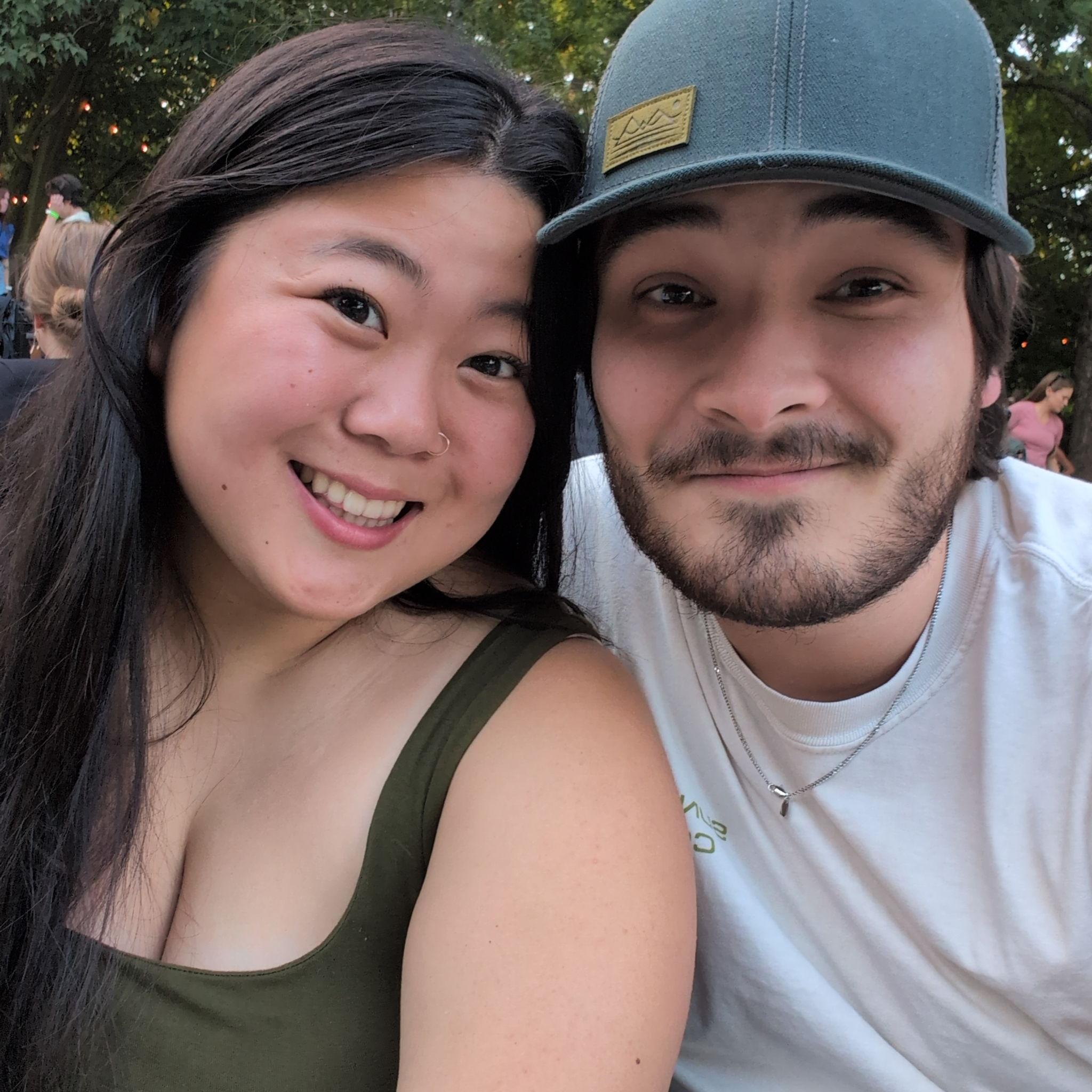 Taken minutes before Chase cried at the Gregory Alan Isakov concert