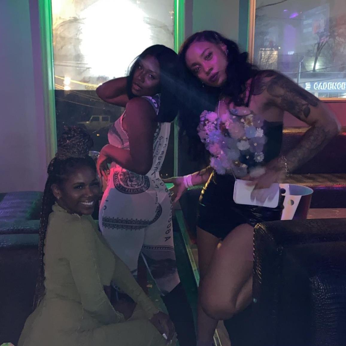 New years with the girls Tijuana and Crystie