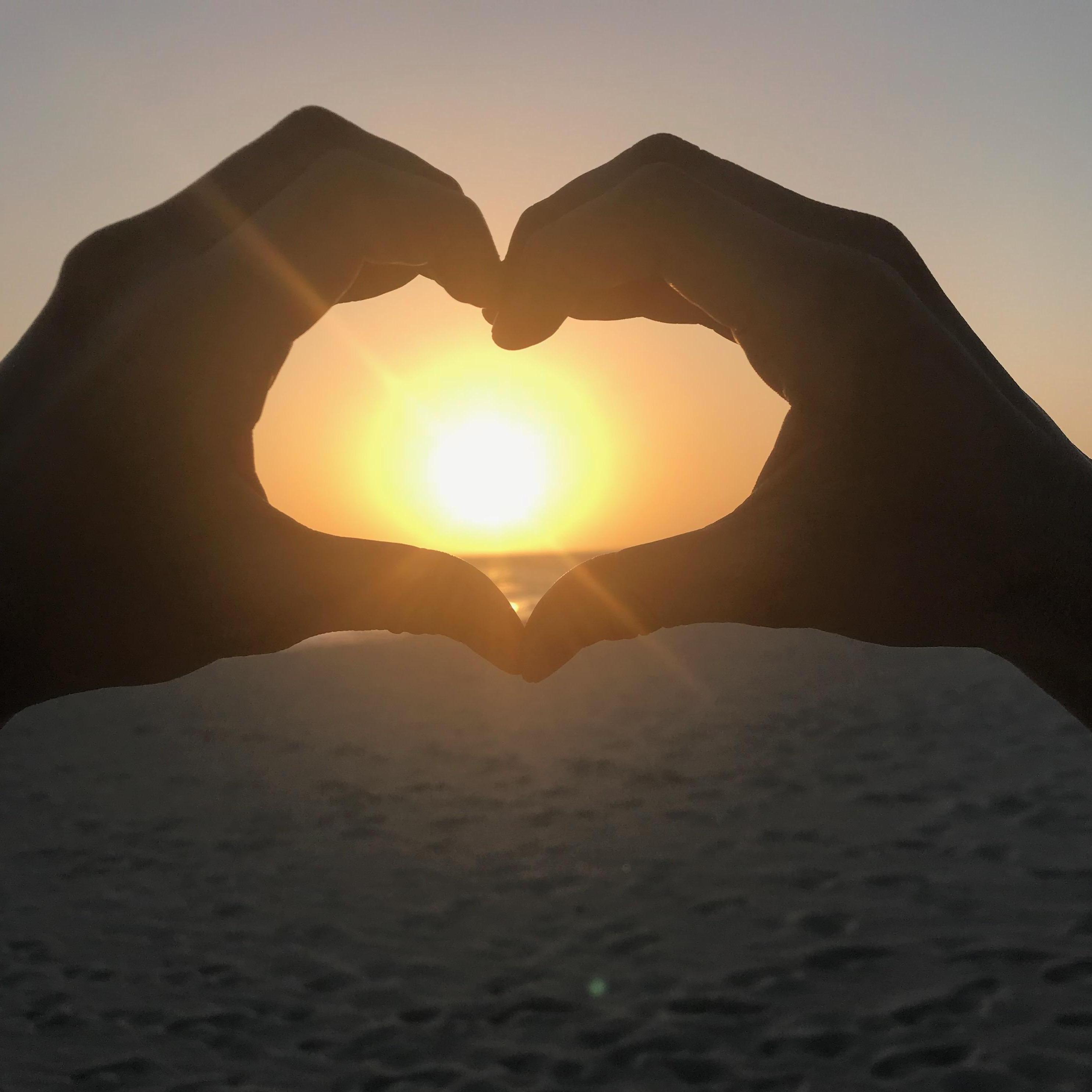 Sunset in Aruba.