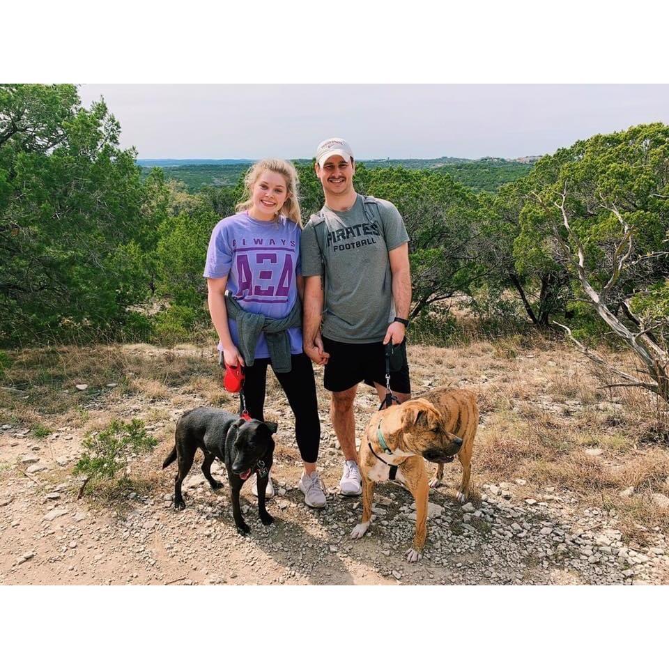 A new family picture after we grew the family.