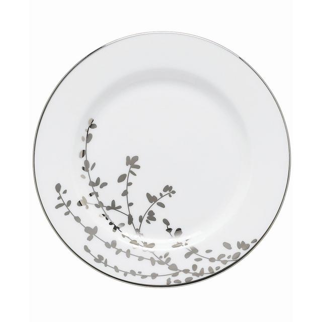 kate spade new york Gardner Street Platinum Appetizer Plate