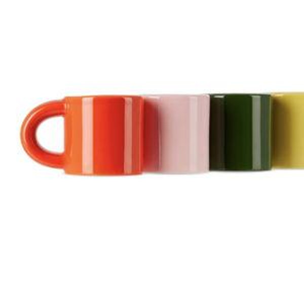 HEM - Multicolor Bronto Espresso Cup Set, 4 pcs