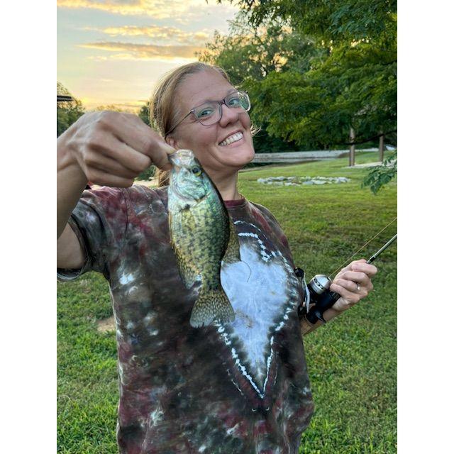 Don's great catch with her great catch!