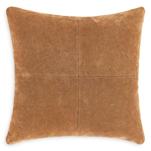 Surya Manitou Suede Decorative Pillow, 20" x 20"
