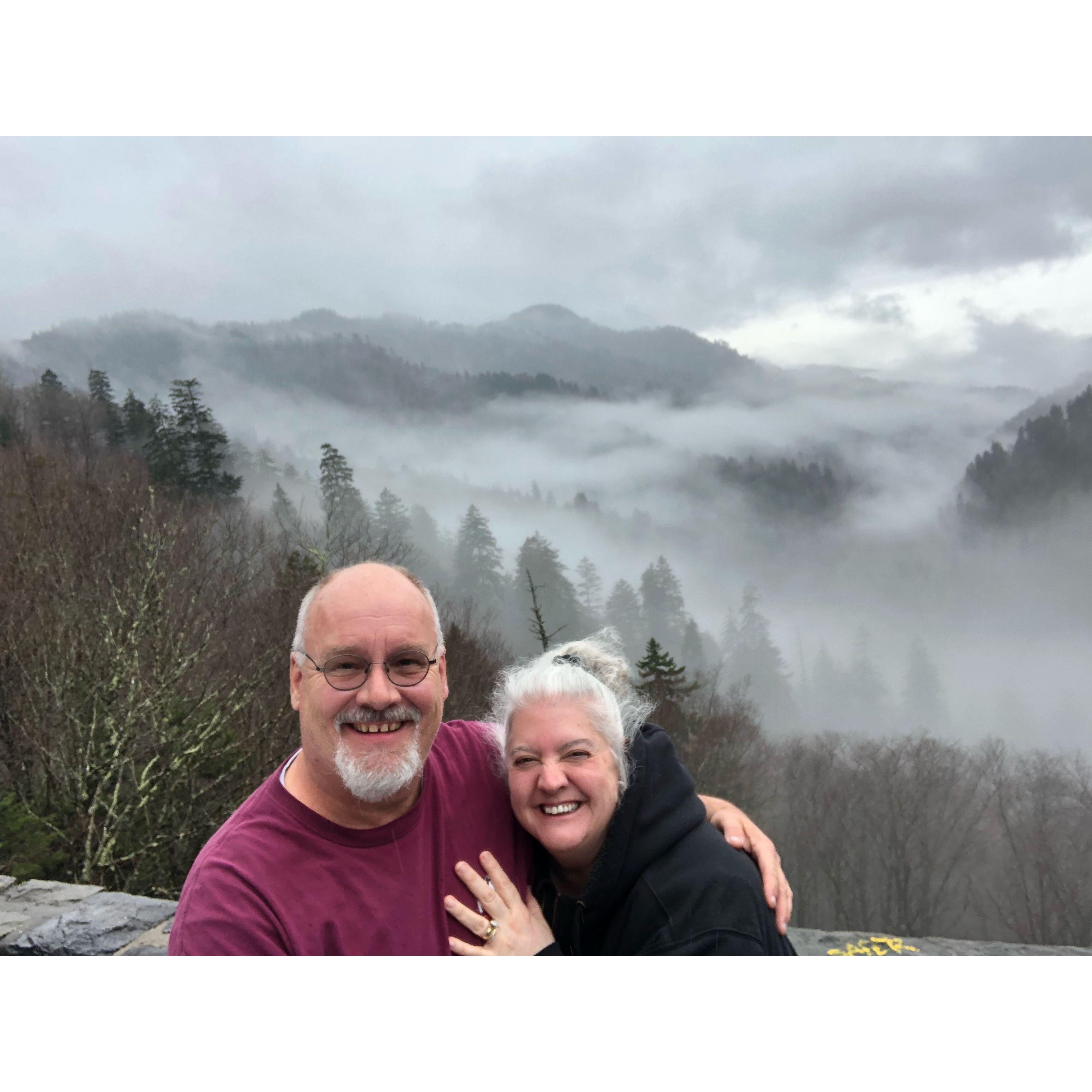 Lance and Maria Cook, parents of the Bride!