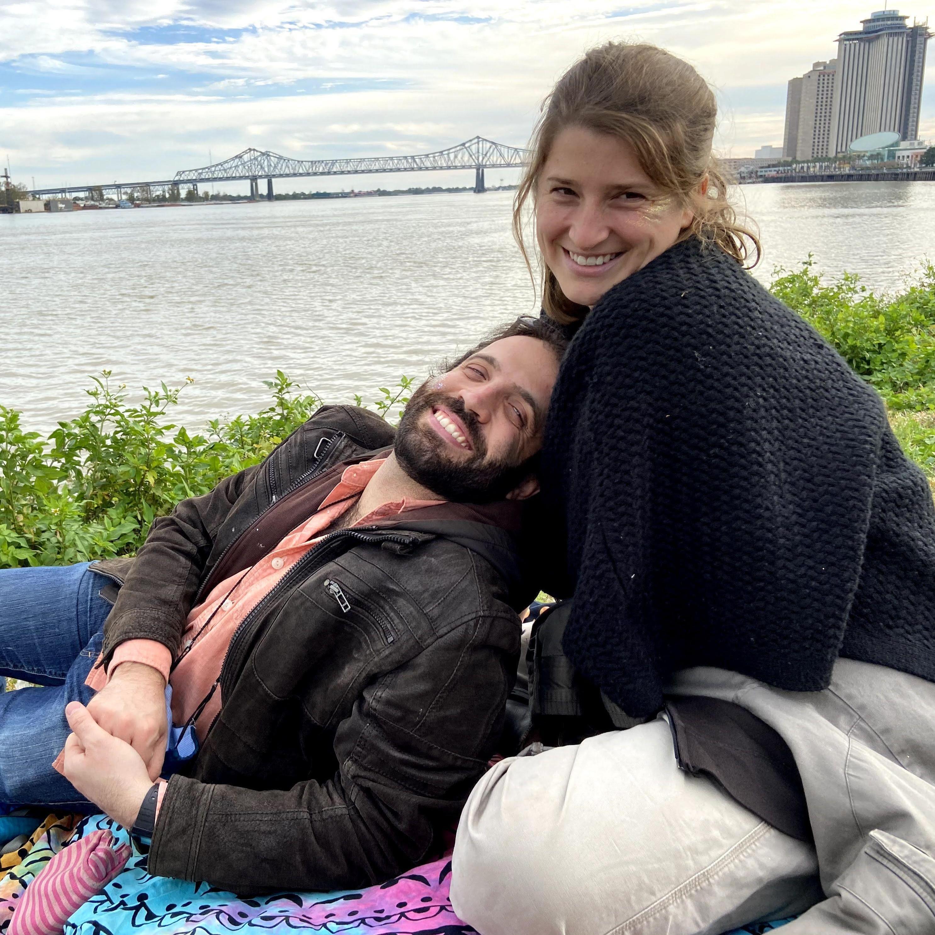 Taking in the sights of the Mighty Mississippi