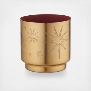 Fa La Bon Bon Tinsel Metal Candle