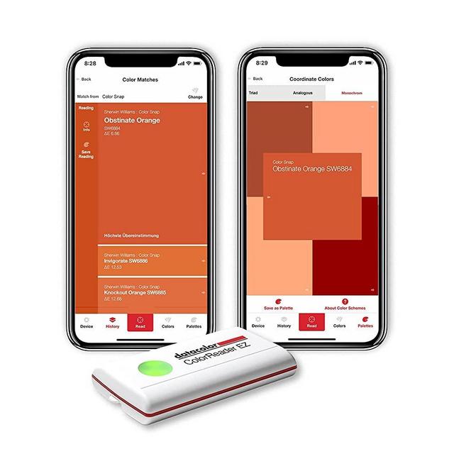Datacolor ColorReader EZ – Scan Any Color to Match and Coordinate Paint and Digital Color Values Instantly, Eliminating Stressful Color Indecision (CRM100)