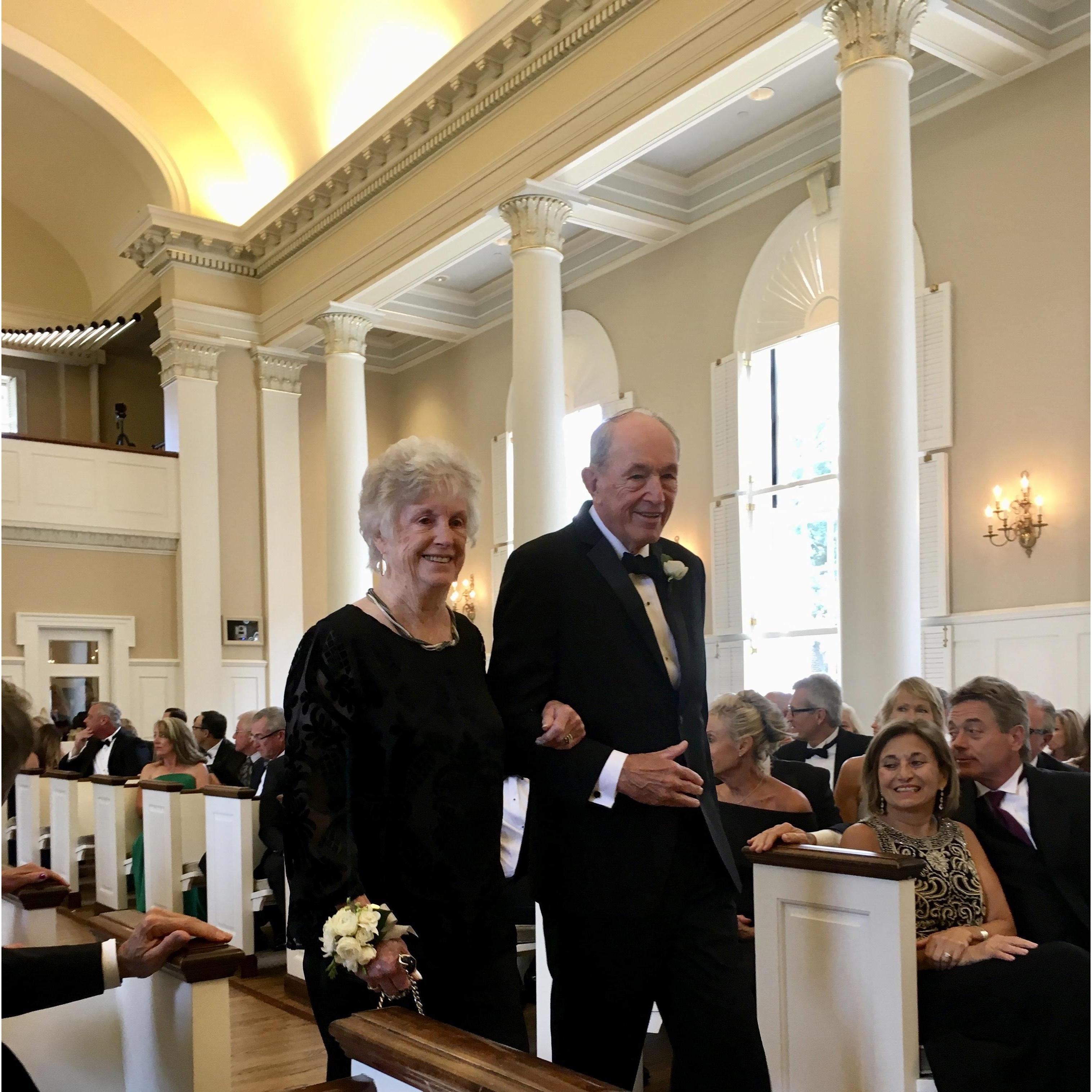 A very handsome couple at the Dallas wedding.