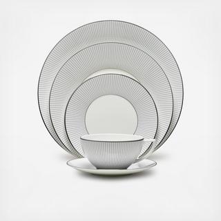 Jasper Conran Pin Stripe 5-Piece Place Setting, Service for 1