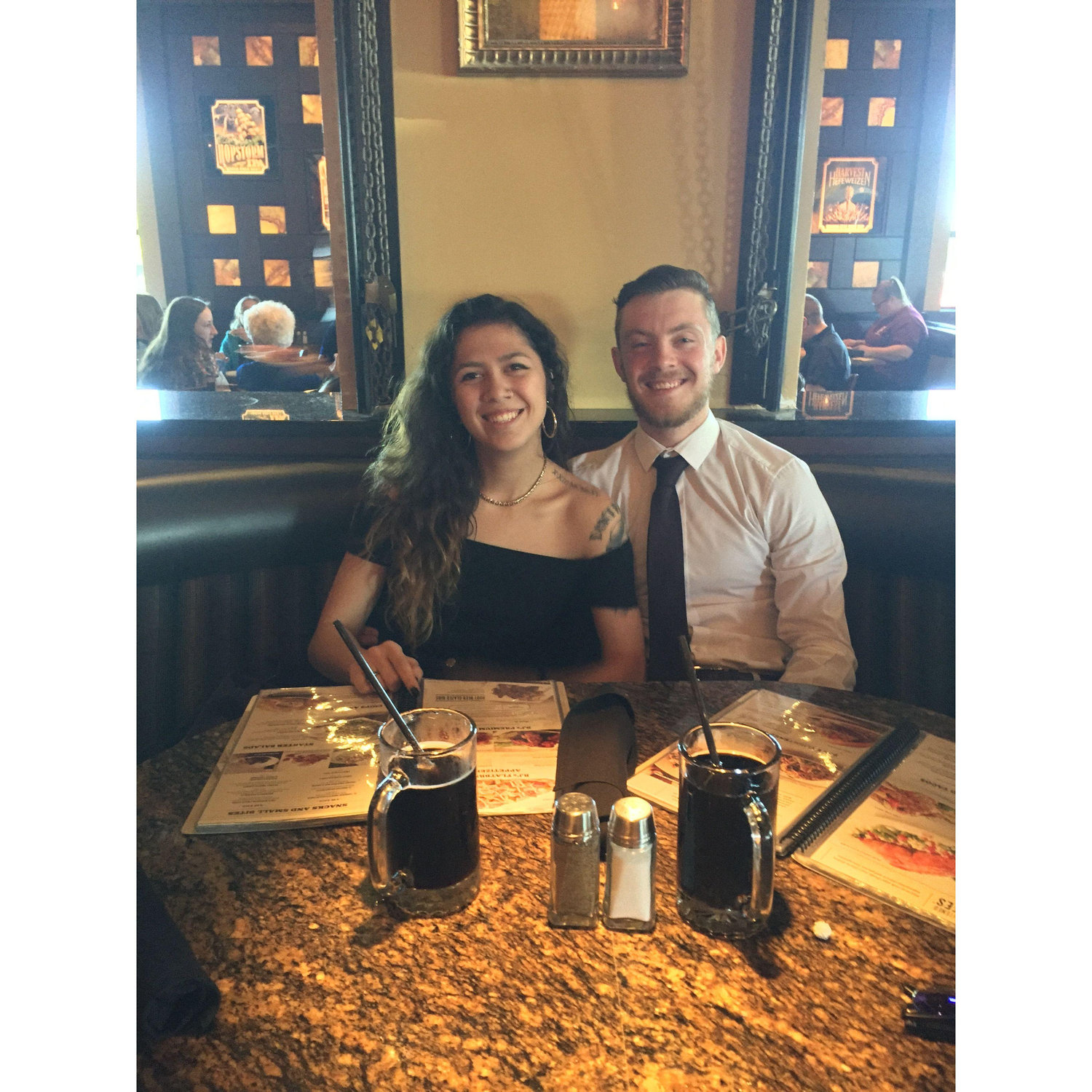 Our 1st fancy date