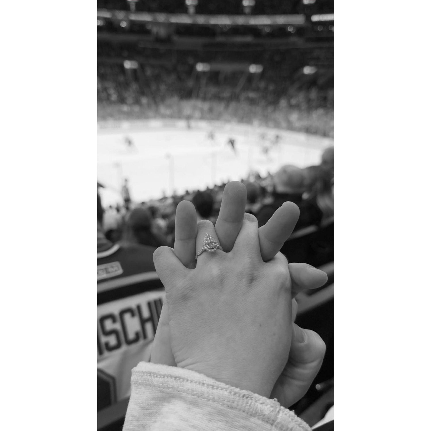 We're fortunate to have been to many Blue's games the past few years. Kathryn's uncle has season tickets! We went to a game right after our engagement :) Thanks Uncle Dave & Aunt Carol!