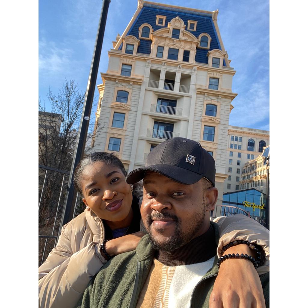 We explored a new place together, our first trip beyond our city