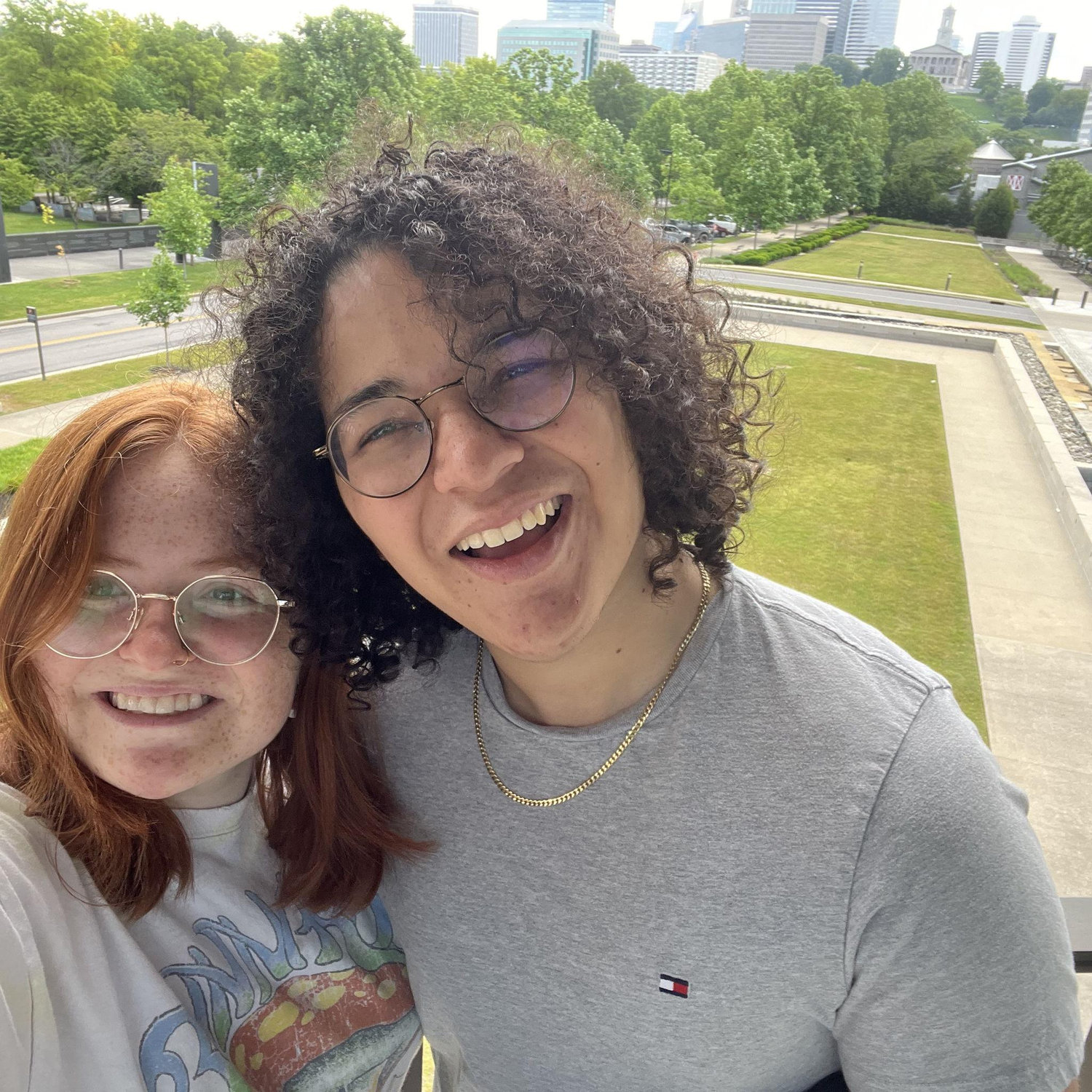 We recreated this picture from 2020 in 2025