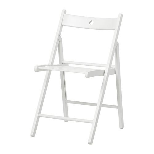 TERJE				Folding chair, white