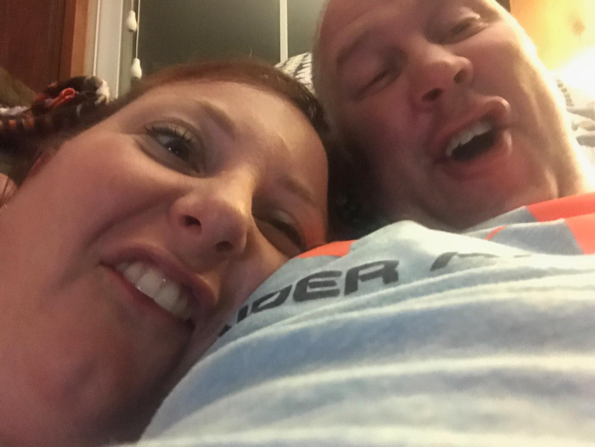 Us just being weirdos together!