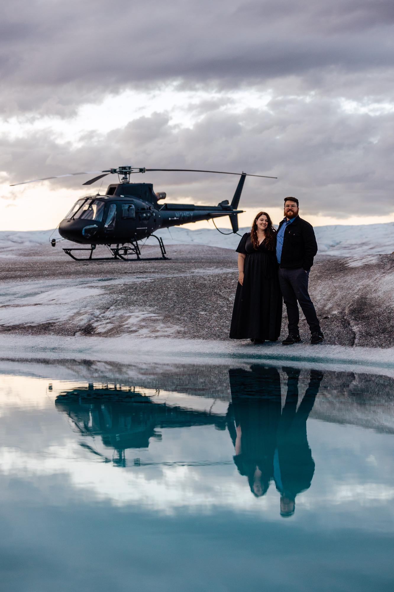 Engagement photos in Alaska