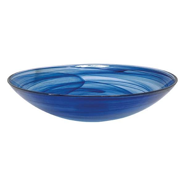 Alabaster Cobalt Serving Bowl