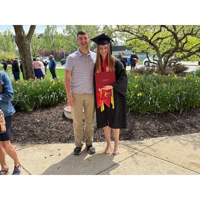 Danae's college graduation from Ferris State University.