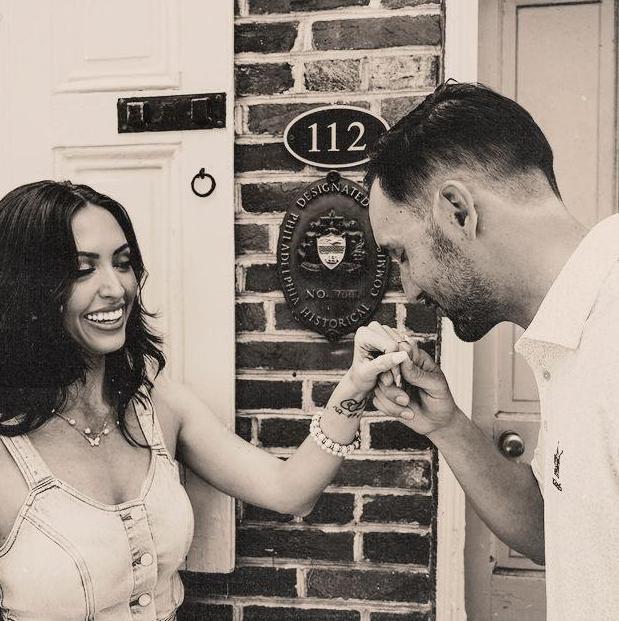 Engagement Shoot in Philadelphia, PA.