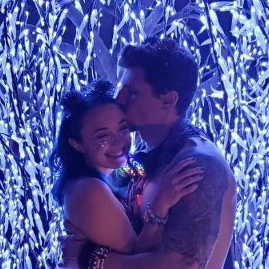 Our first New Years together! Falling in love under a million stars.