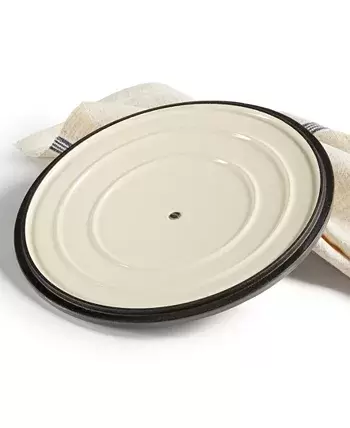 Martha Stewart Collection Enameled Cast Iron Round 8-Qt. Dutch Oven, Created for Macy's