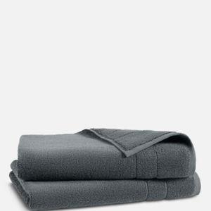 Brooklinen Super-Plush Turkish Cotton Hand Towels in Slate