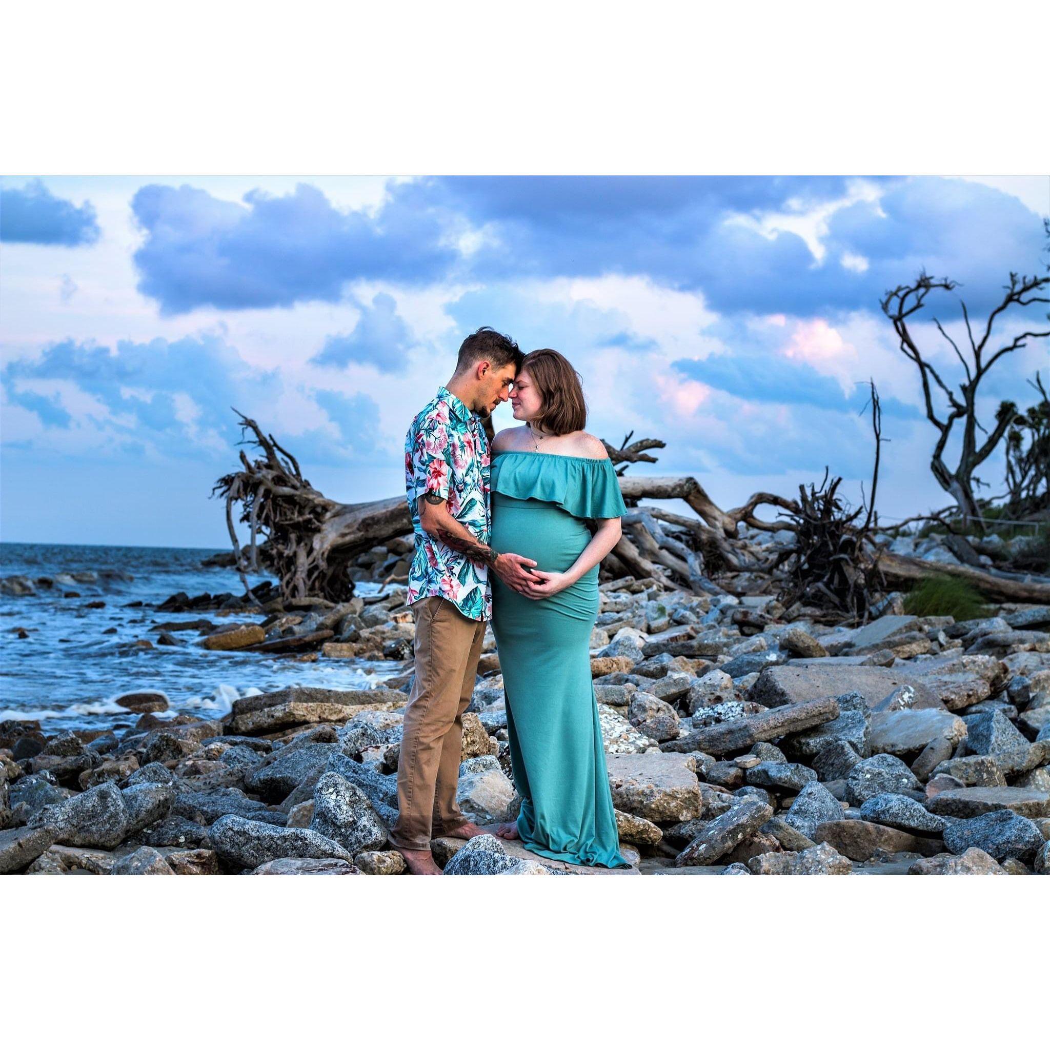 Maternity photoshoot of Kastiel