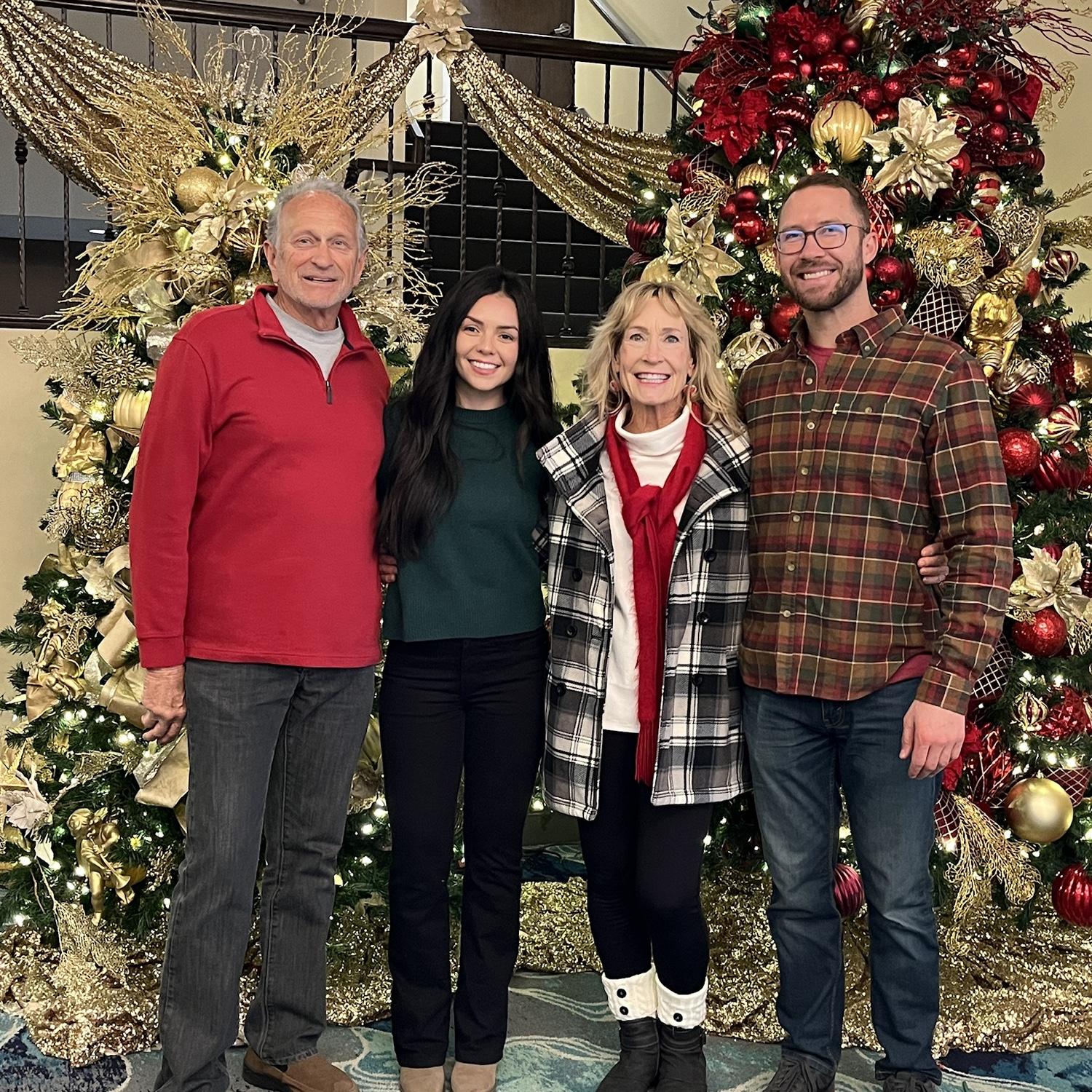 Christmas 2024– T and Austen traveled to San Diego to share Christmas with his parents.