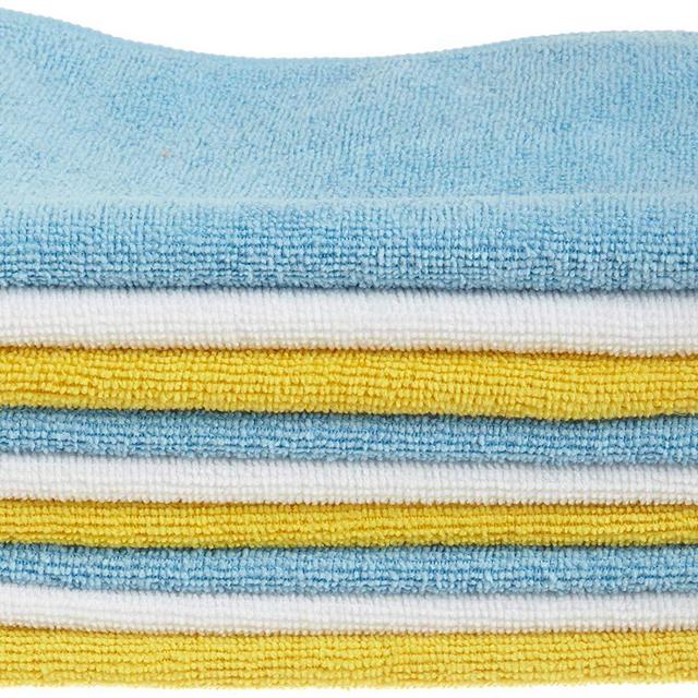 AmazonBasics Microfiber Cleaning Cloth - 24-Pack