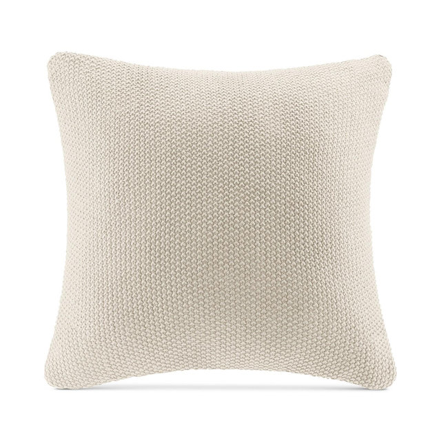 INK+IVY Bree Chunky-Knit 20" Square Pillow Cover