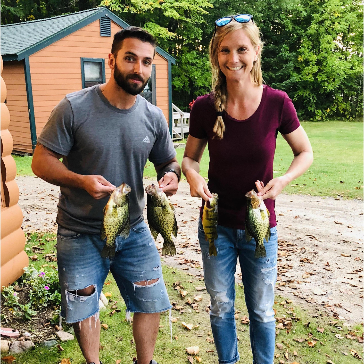 On a fishing trip in Minnesota