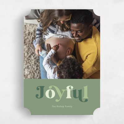 Green Ticket Holiday Card - Gleason