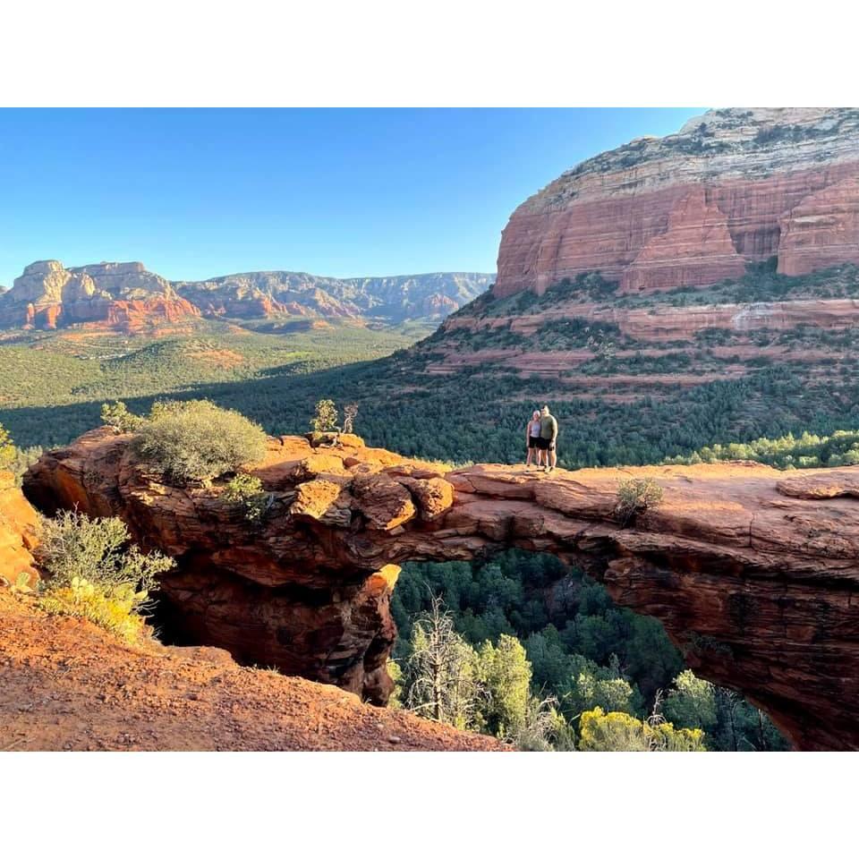 Cam's fear of heights is still very much present.
