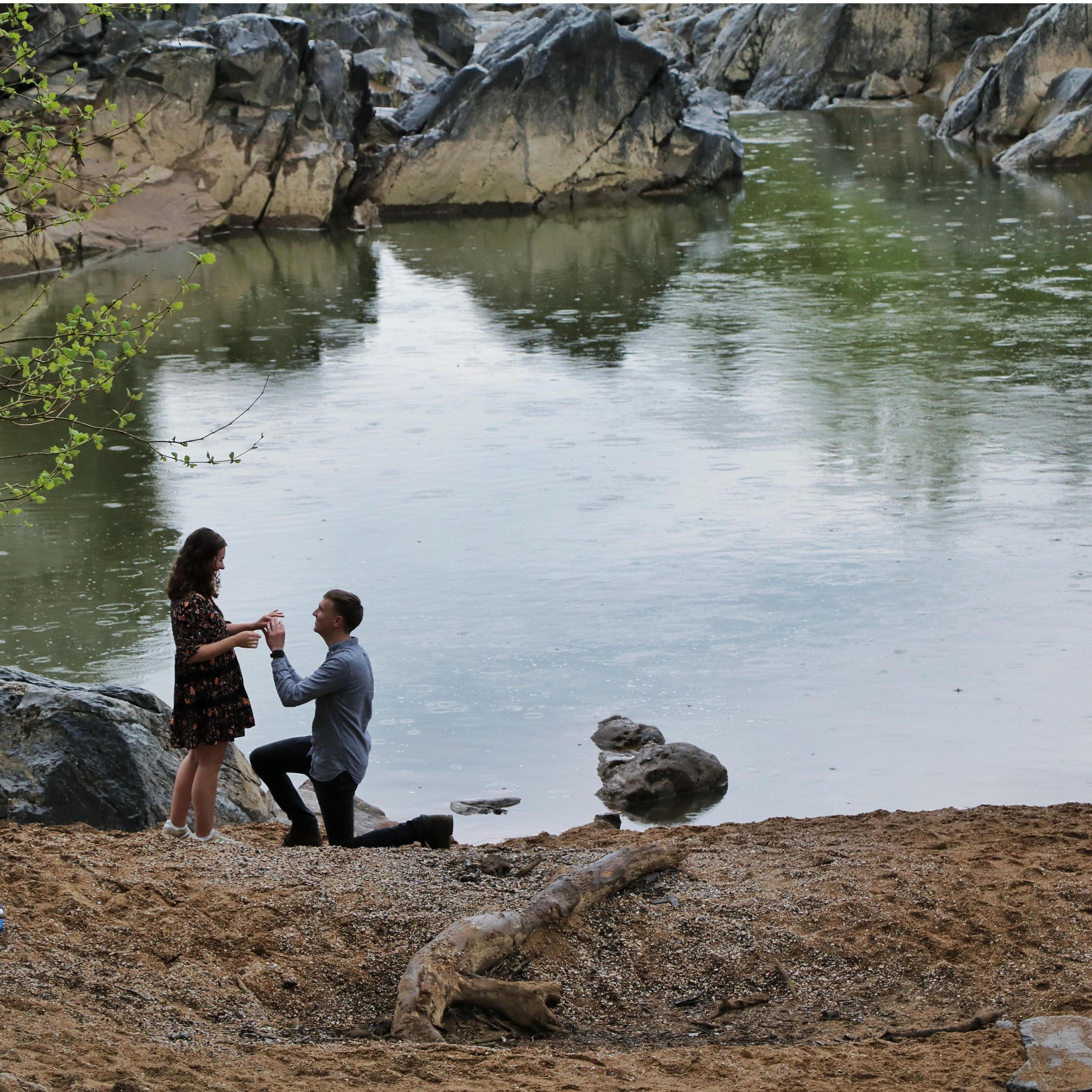 Our engagement! May 2018