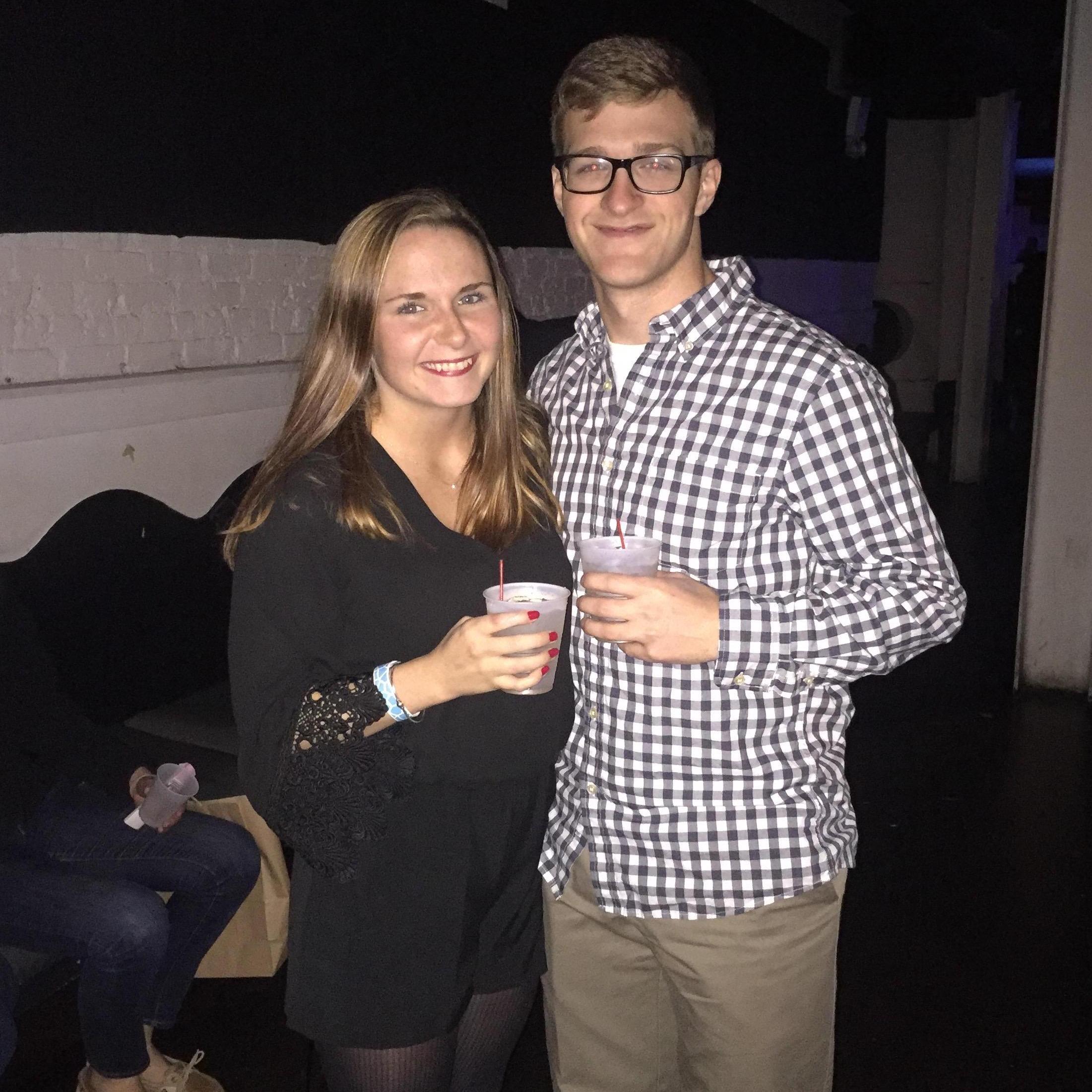 At our first Jon Bellion concert, where we said we loved each other for the first time. One of our favorite songs to this day is still 80's Films. November 26th, 2016.