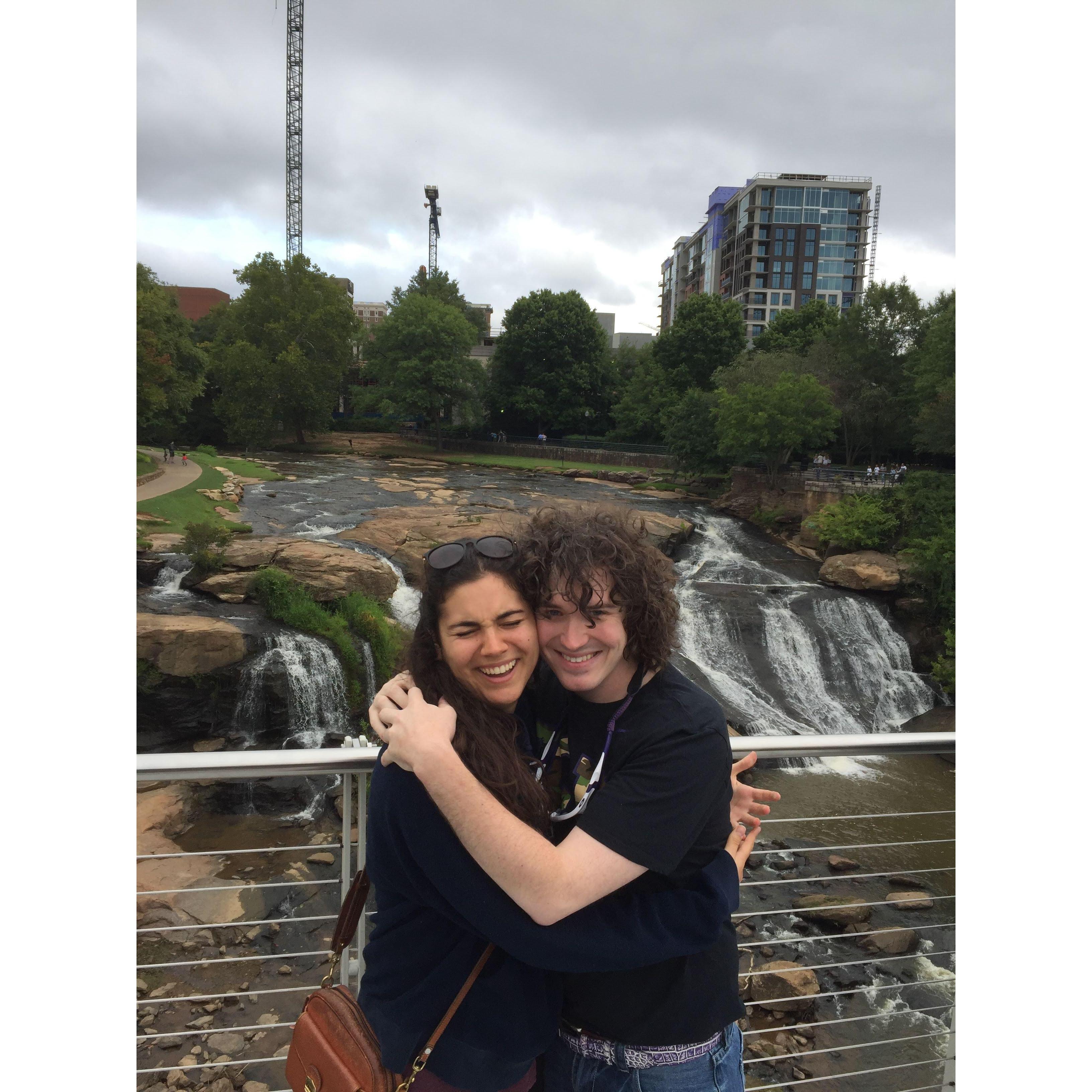 We fell in love with Greenville, SC during Meg's clinical rotation there! Such a wonderful city.
