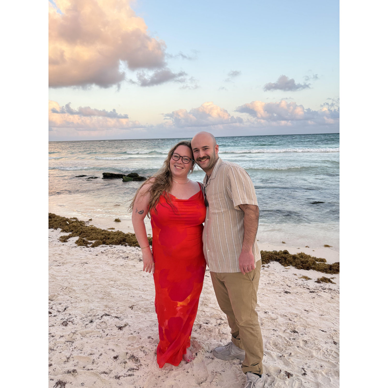 First time out of the country together