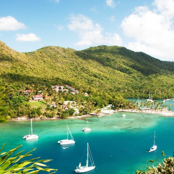 Private Best-of-St. Lucia Sulphur Spring and Waterfall Experience