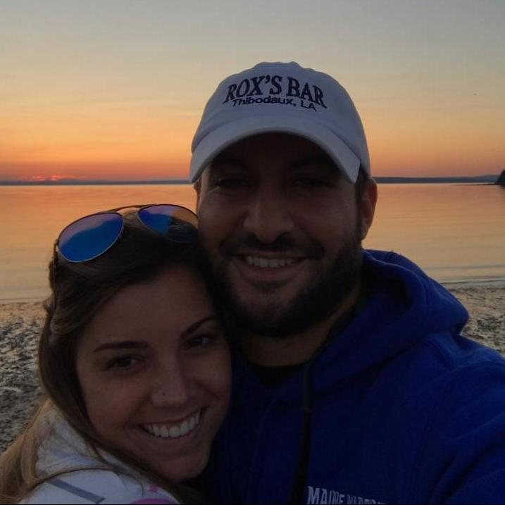 Our first public photo together. And when we made it “Facebook official”!