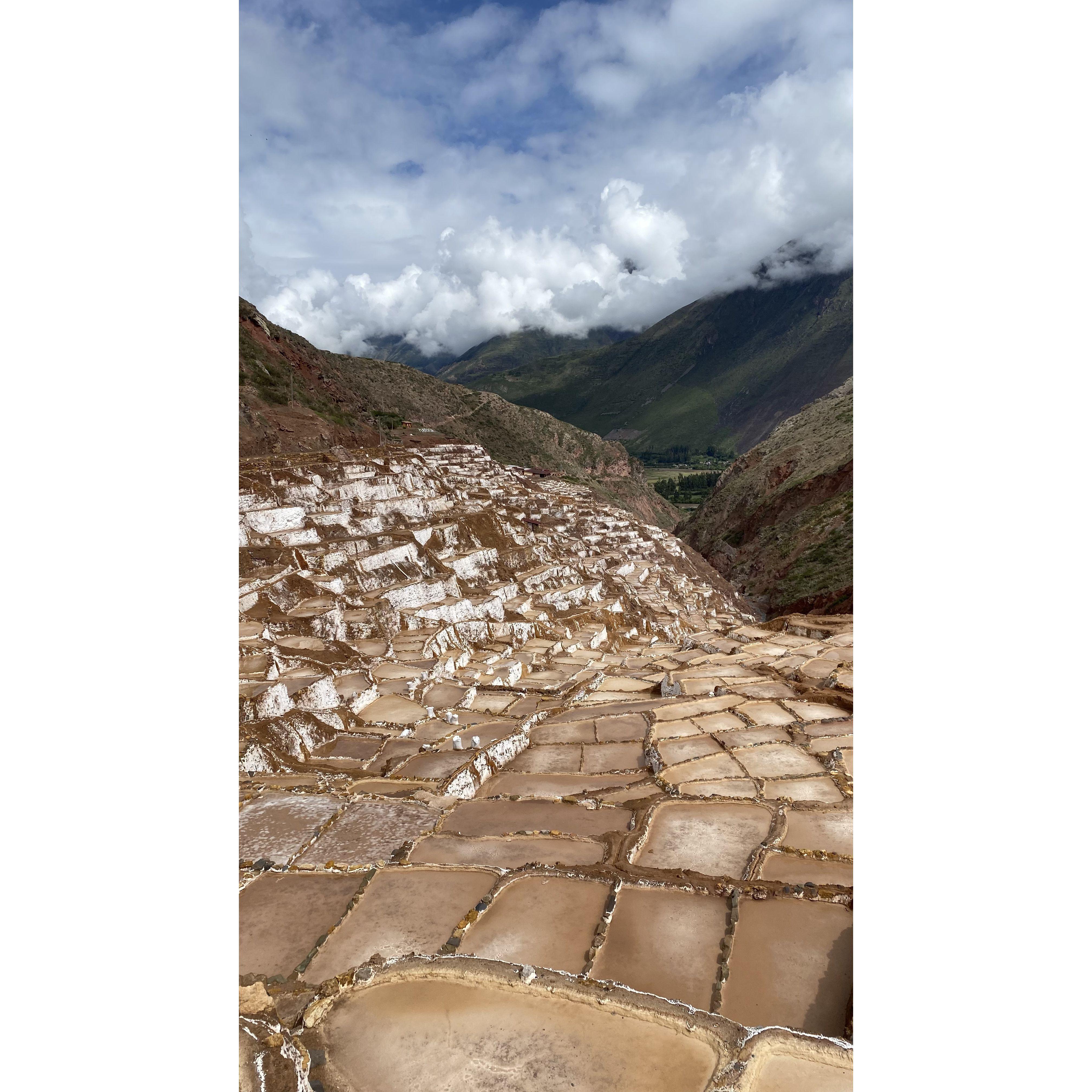 Maras salt mines in Cusco