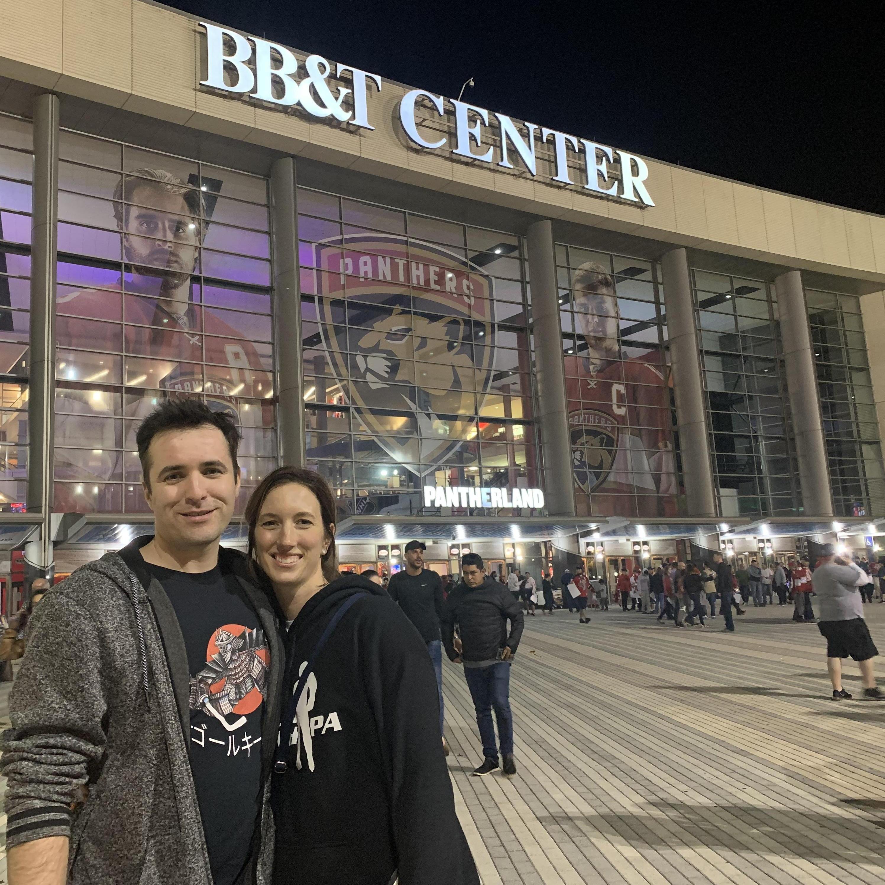 Watching the Florida Panthers play