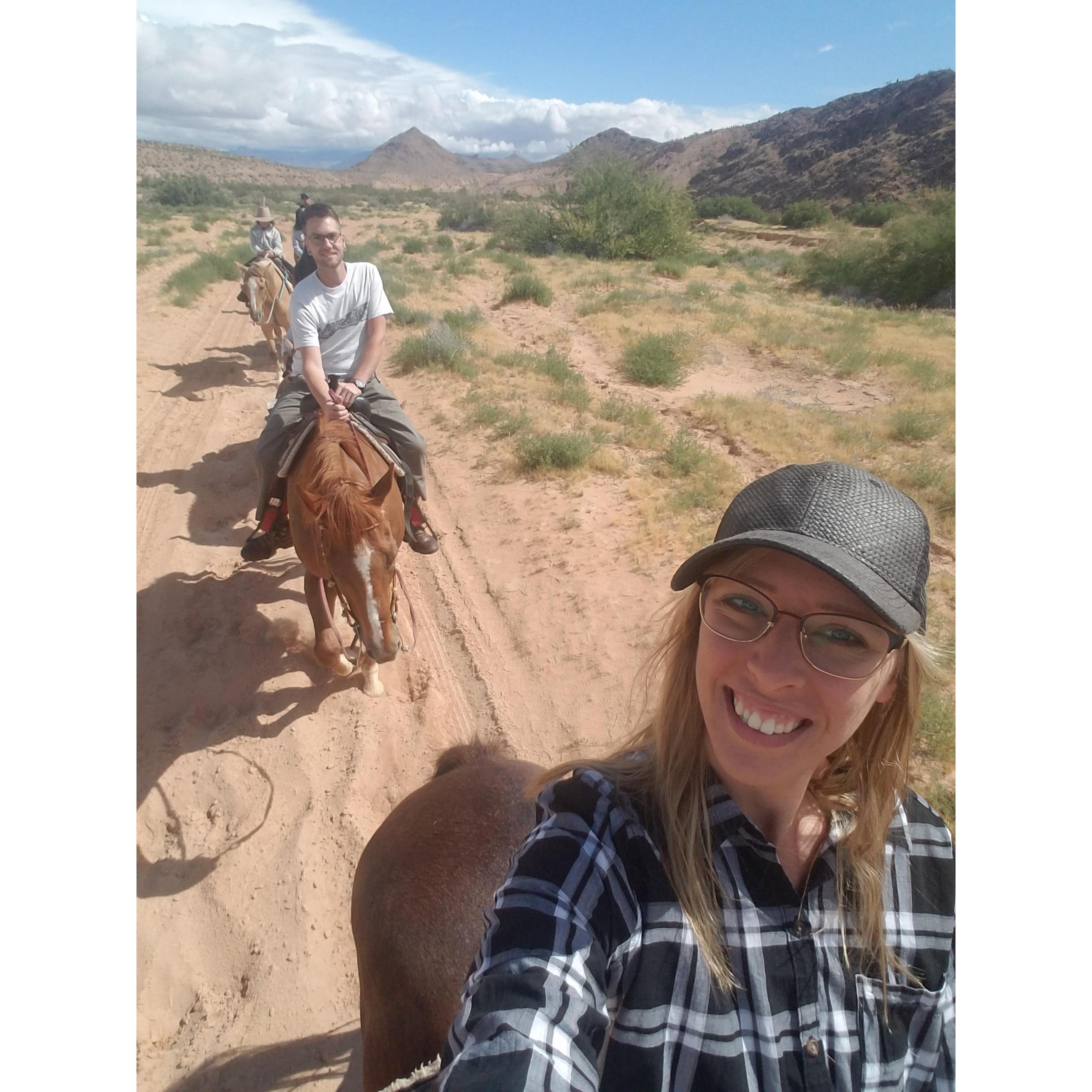 Horseback riding in Las Vegas