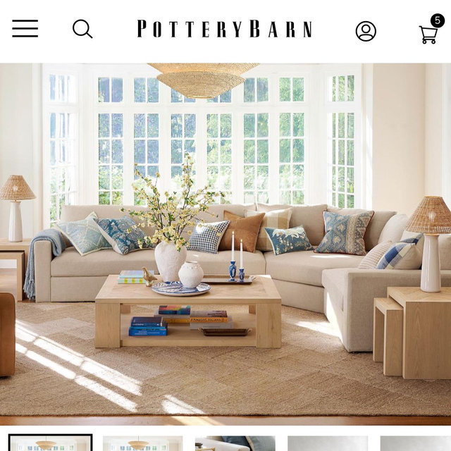 New Family Room Sectional Couch