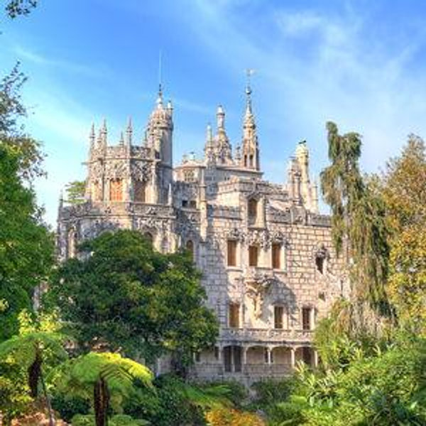 Visit to Quinta da Regaleira Castle in Sintra, Portugal