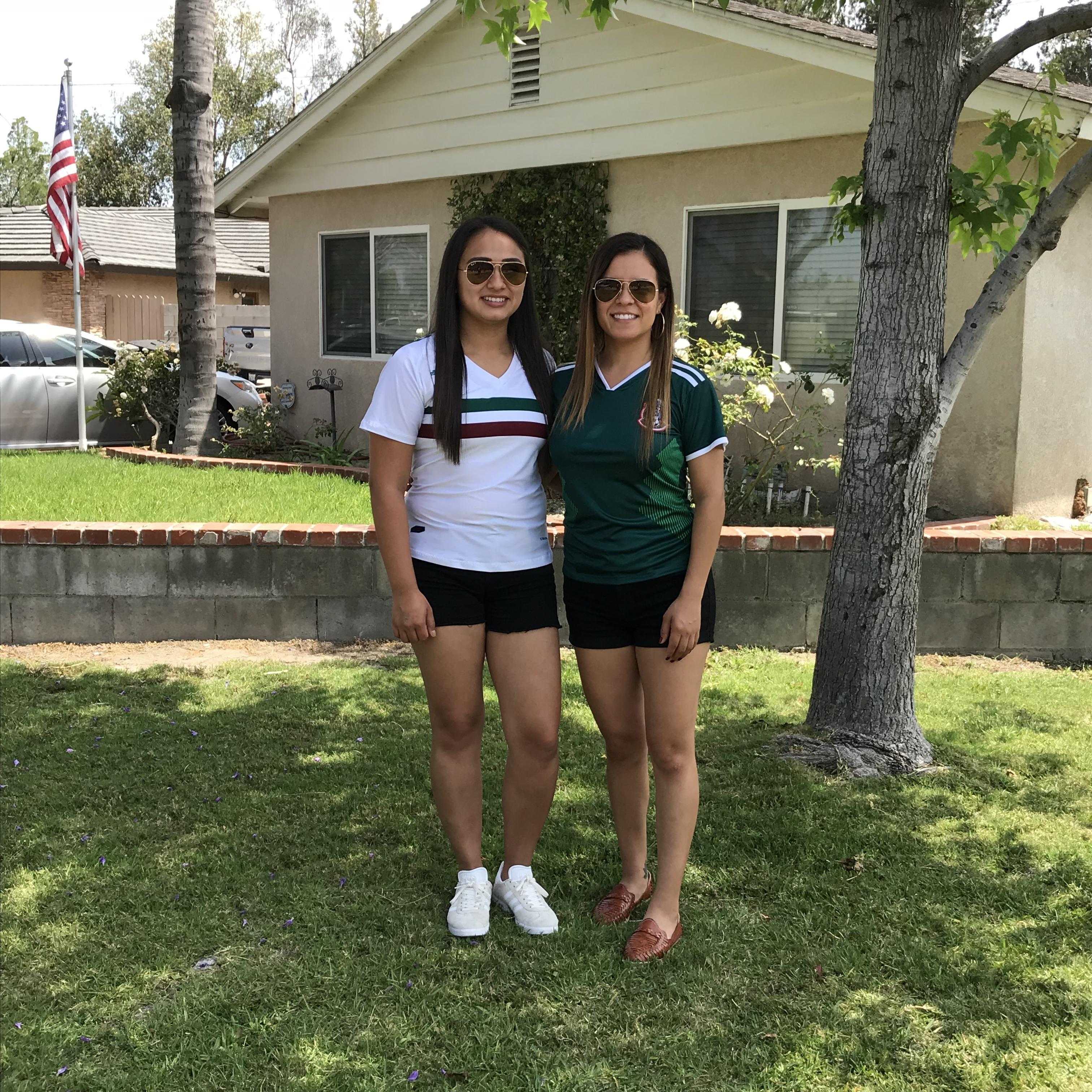 Repping our Mexico Jerseys for the World Cup