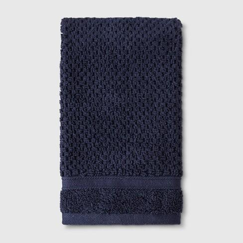 Performance Texture Hand Towel Xavier Navy - Threshold™