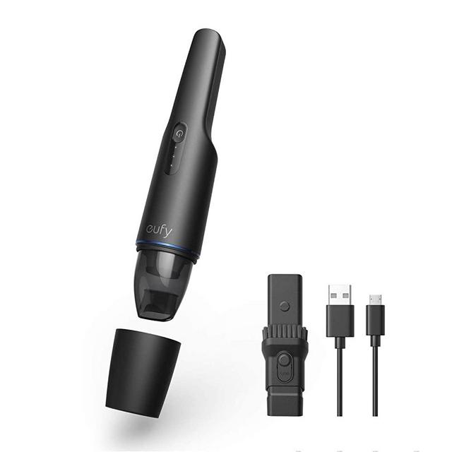 eufy by Anker, HomeVac H11 (Upgraded), Cordless Handheld Vacuum Cleaner, Ultra-Lightweight 1.2lbs, 5500Pa Suction Power, USB Charging, for Home Cleaning